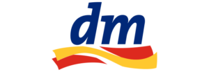 Logo von dm-drogerie markt
